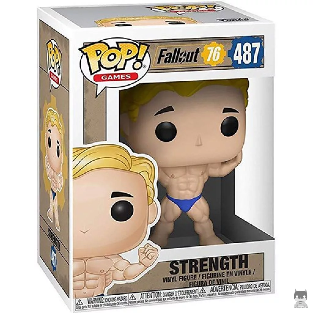 Strength Funko Pop! figure in its box