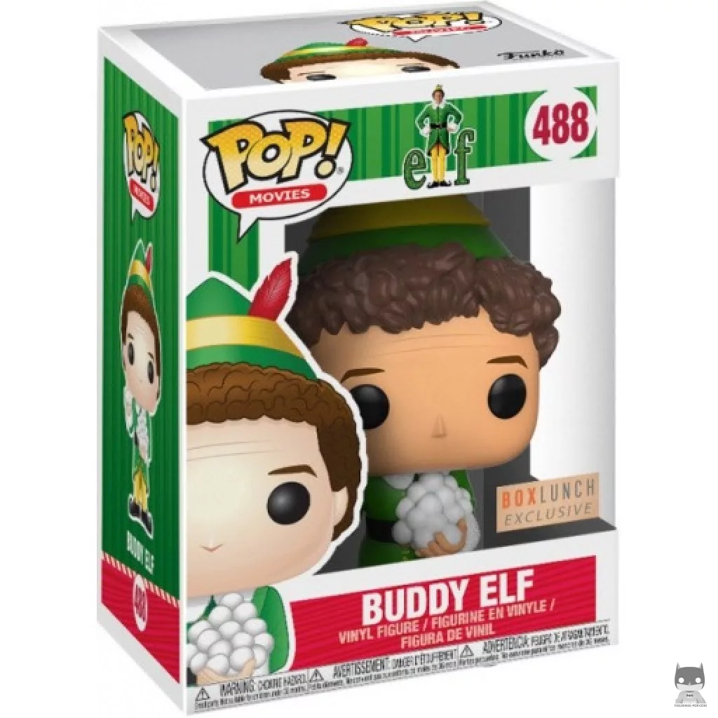 Buddy Elf with Snowballs Funko Pop! figure in its box