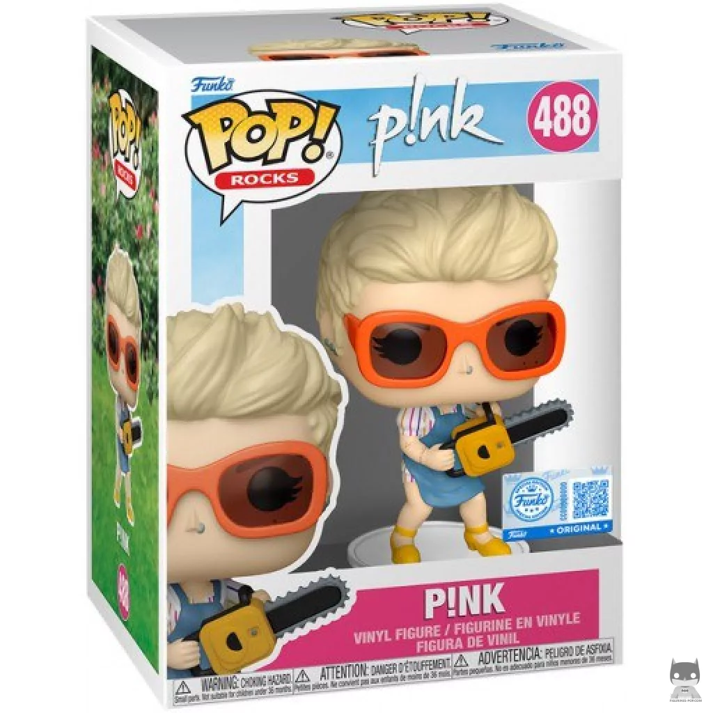 P!Nk Funko Pop! figure in its box