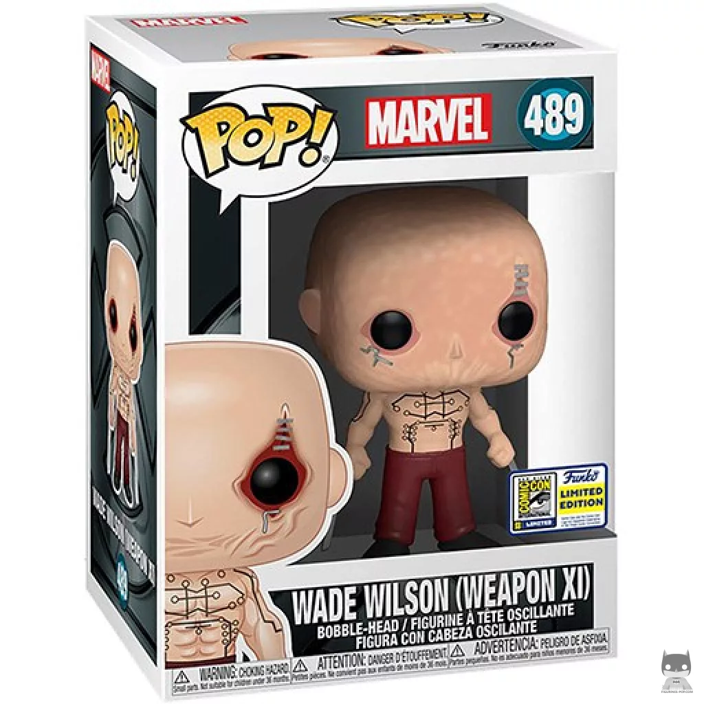 Wade Wilson (Weapon XI) Funko Pop! figure in its box