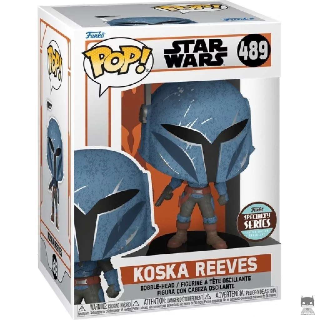 Koska Reeves Funko Pop! figure in its box