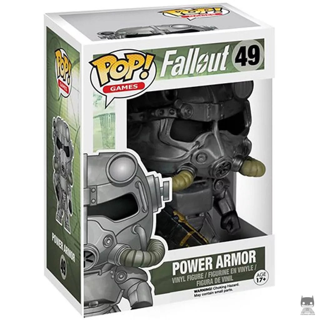 Power Armor Funko Pop! figure in its box
