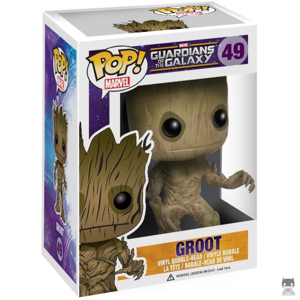 Groot Funko Pop! figure in its box