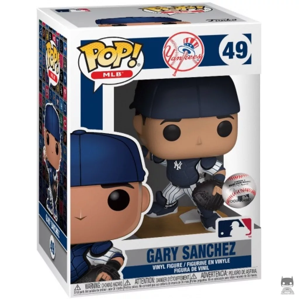 Gary Sanchez Funko Pop! figure in its box