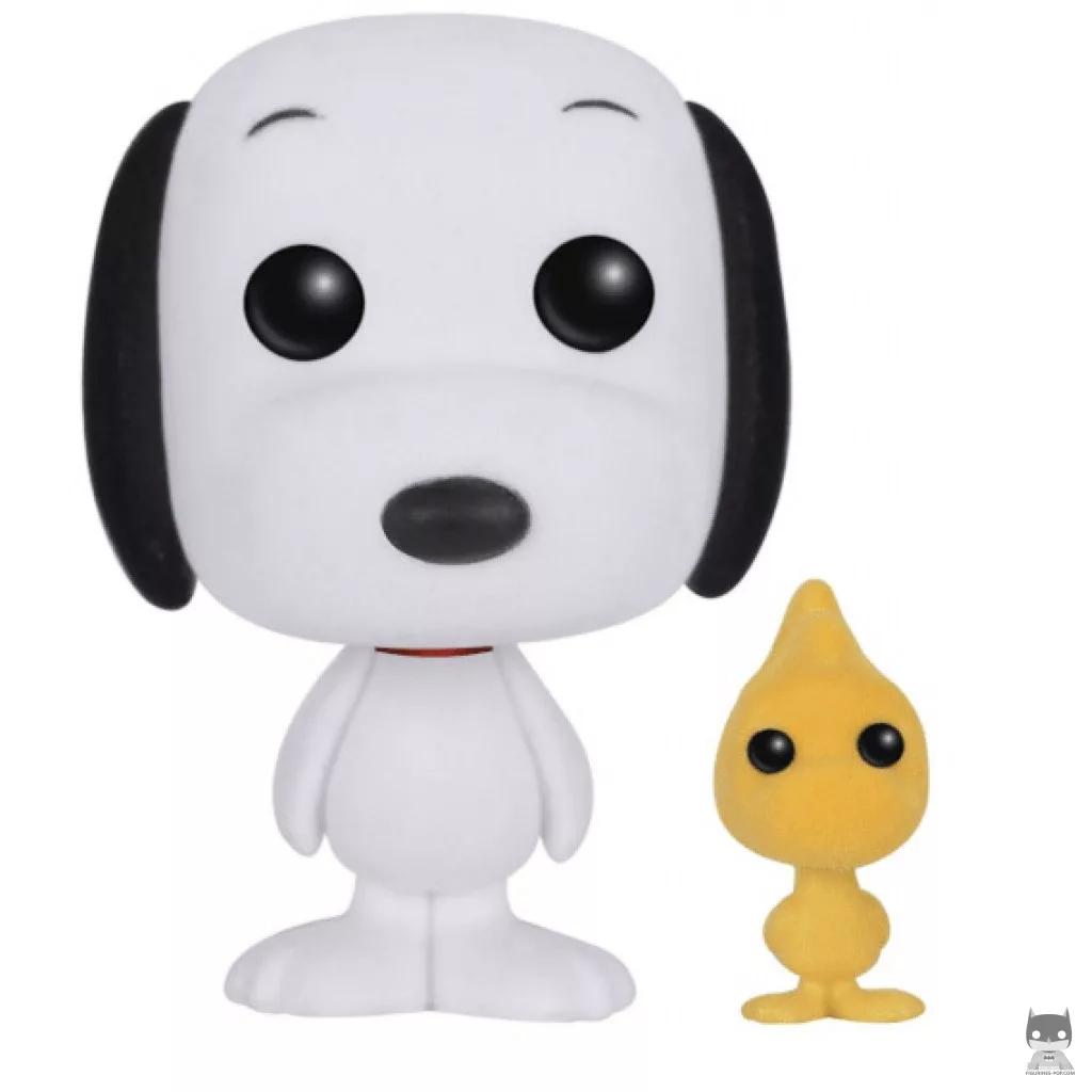 Snoopy & Woodstock (Flocked) Funko Pop! figure (Peanuts)