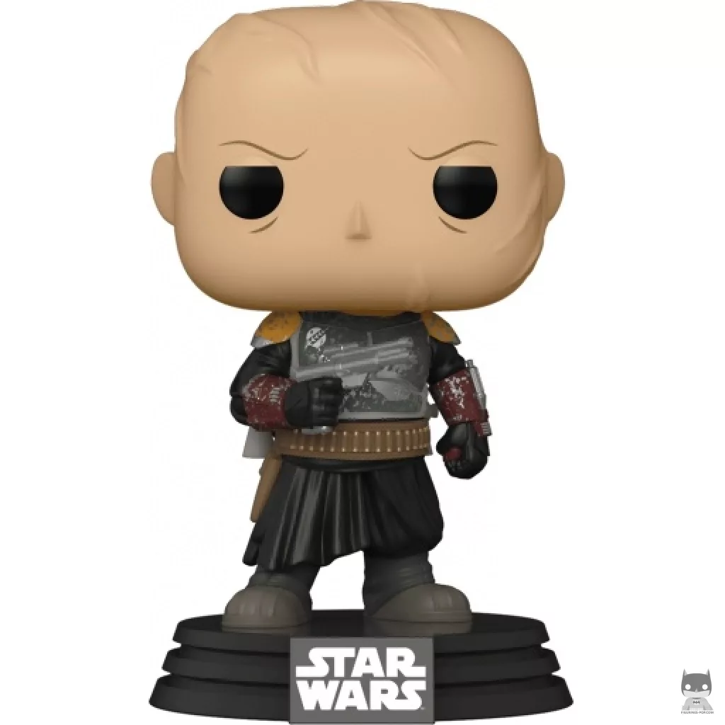 Boba Fett without Helmet Funko Pop! figure (The Mandalorian (Star Wars))