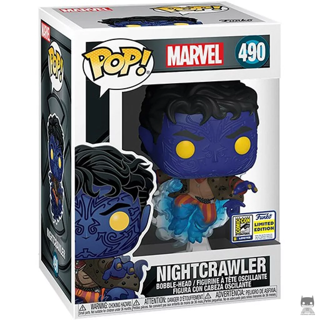 Nightcrawler Funko Pop! figure in its box