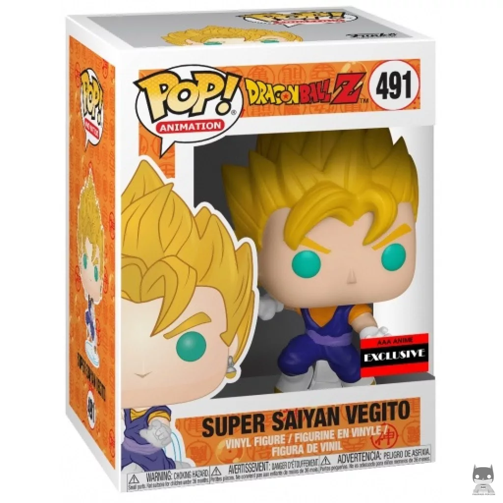 Super Saiyan Vegito Funko Pop! figure in its box