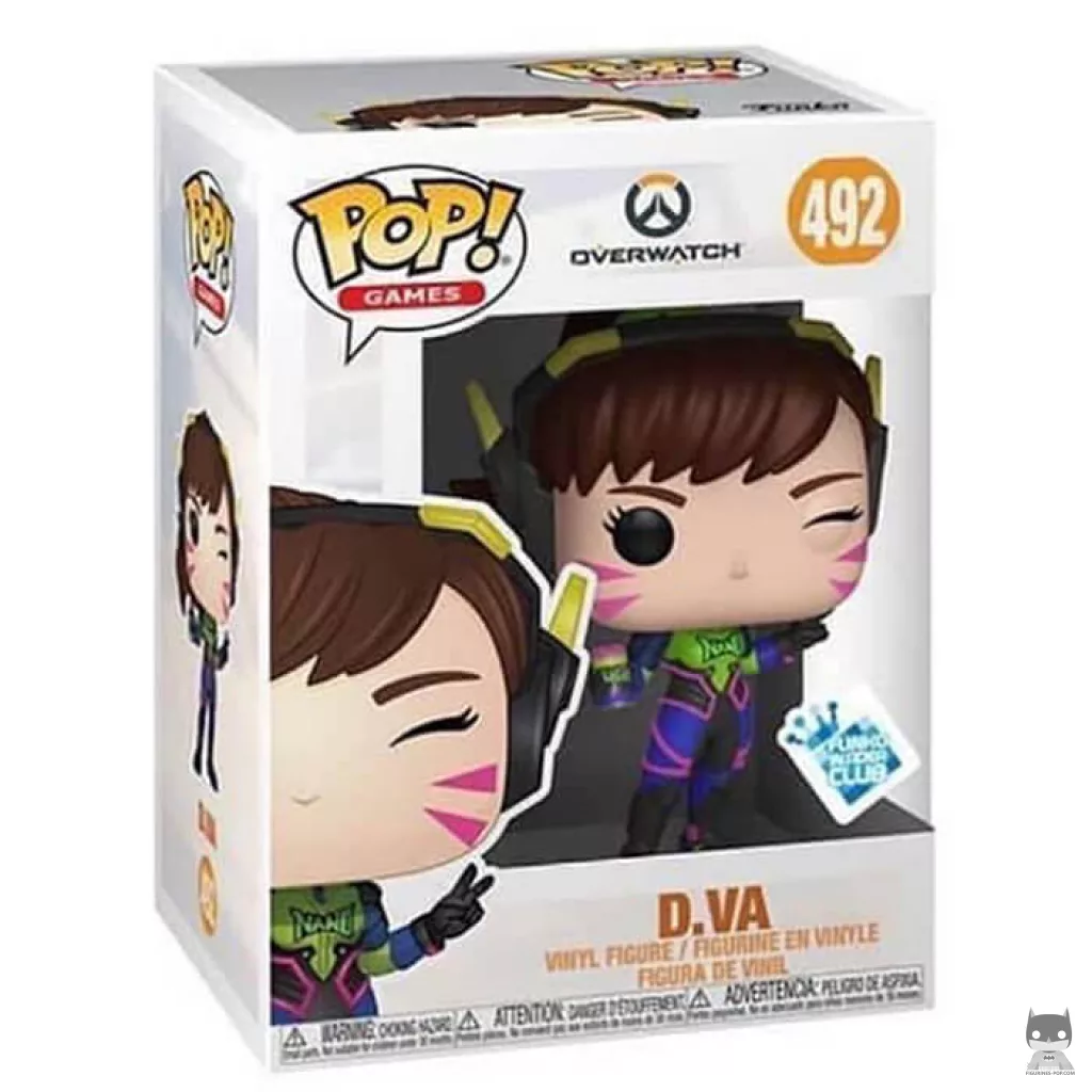 D. Va (Nano Cola Skin) Funko Pop! figure in its box