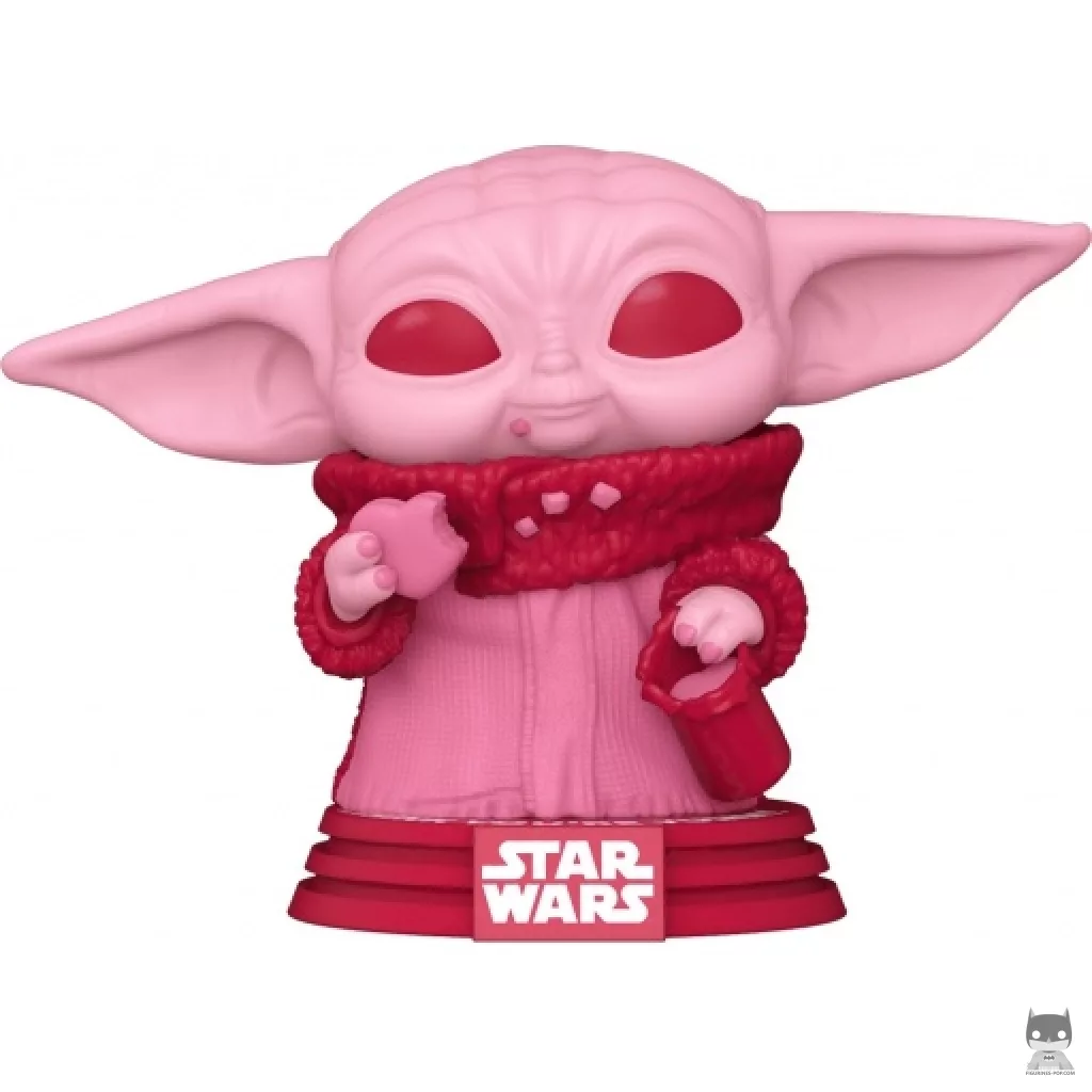 Grogu with Cookies (Pink) Funko Pop! figure (Star Wars (Valentine's Day))