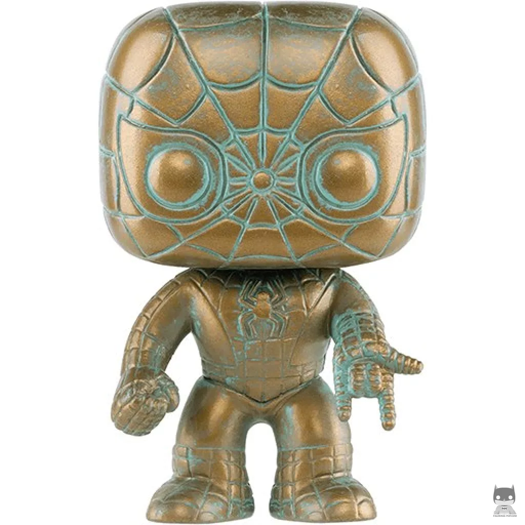 Spider-Man (Patina) Funko Pop! figure (Marvel 80 Years)