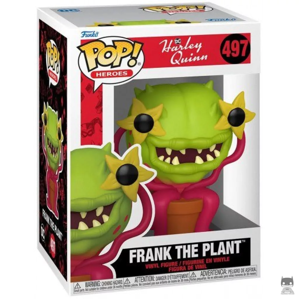 Frank The Plant Funko Pop! figure in its box