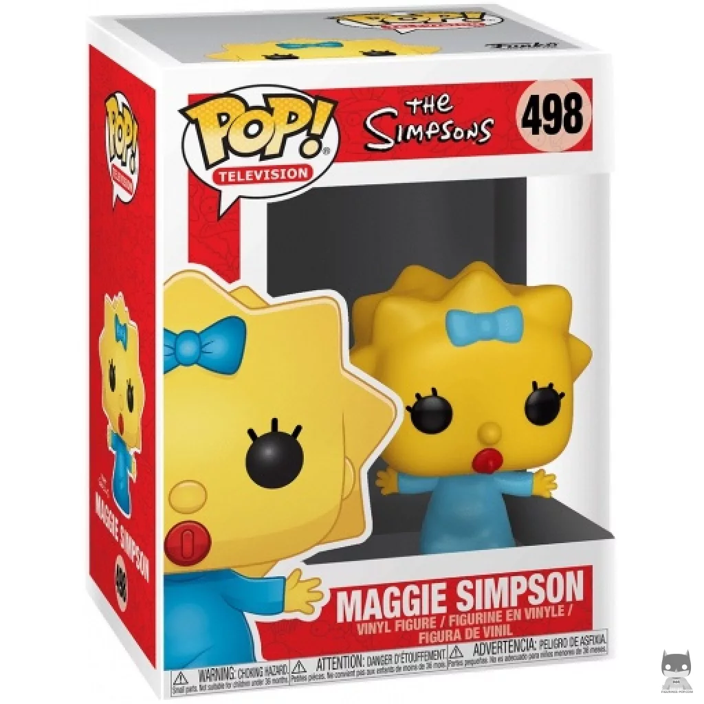 Maggie Simpson Funko Pop! figure in its box