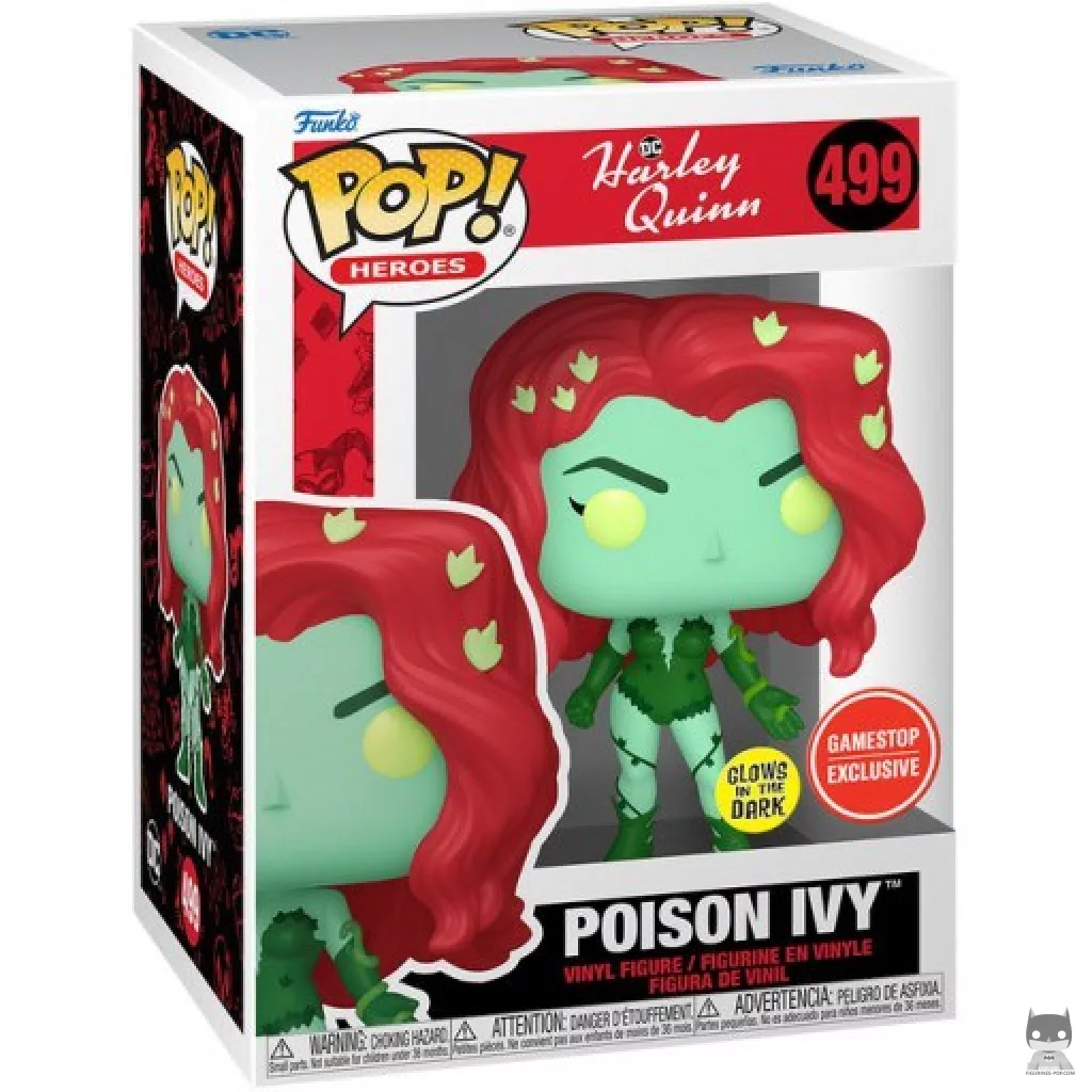 Poison Ivy (Glow in the Dark) Funko Pop! figure in its box