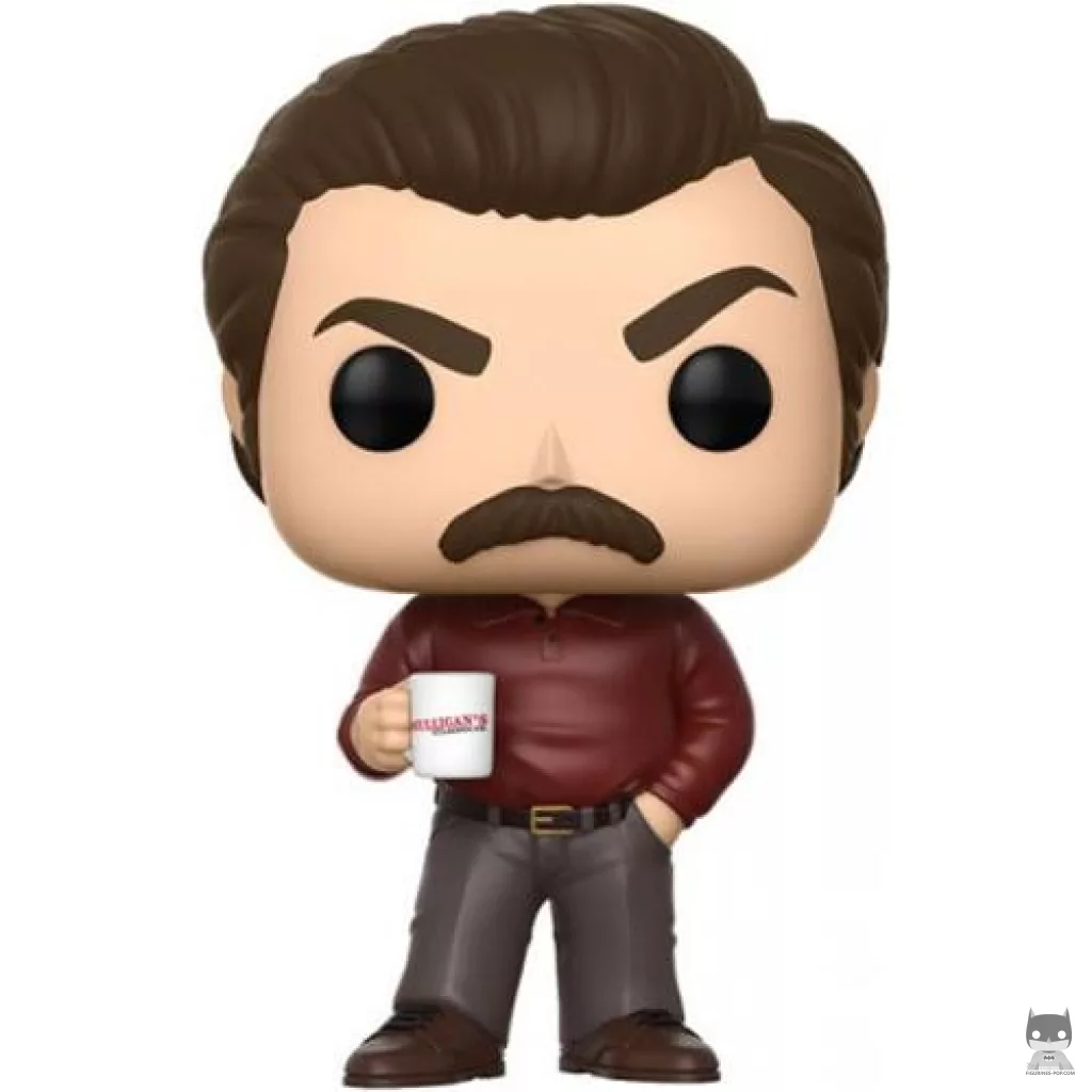 Ron Swanson Funko Pop! figure (Parks and Recreation)