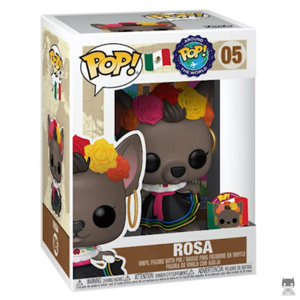Rosa Funko Pop! figure in its box