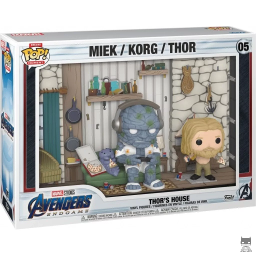 Thor's House (Miek, Korg & Thor) Funko Pop! figure in its box