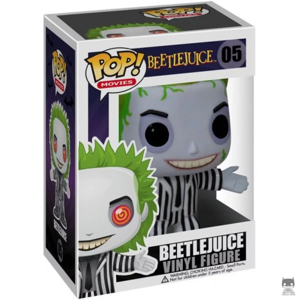 Beetlejuice Funko Pop! figure in its box