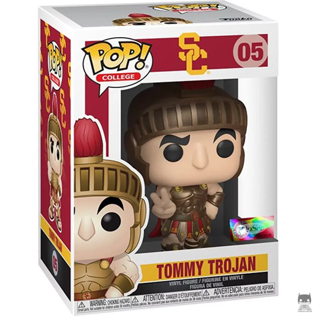 Tommy Trojan (SC) Funko Pop! figure in its box
