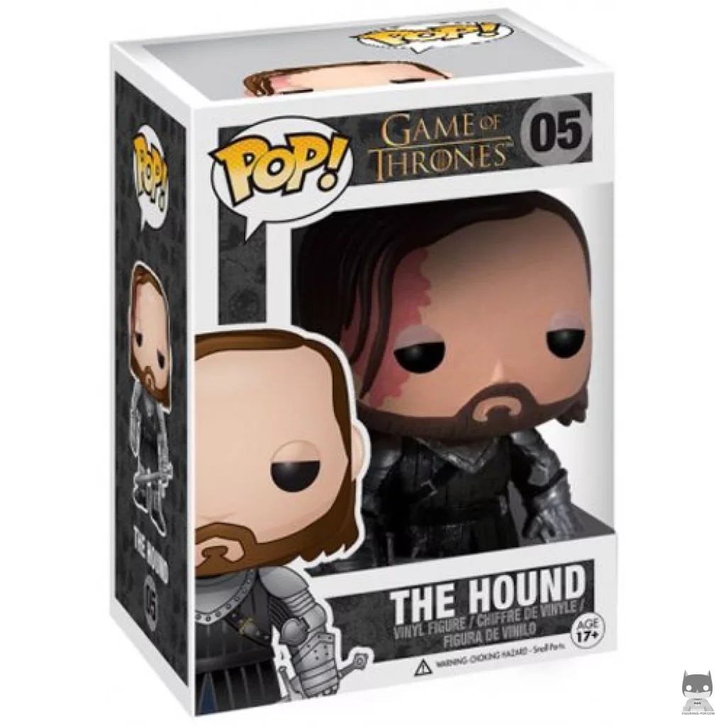 The Hound Funko Pop! figure in its box