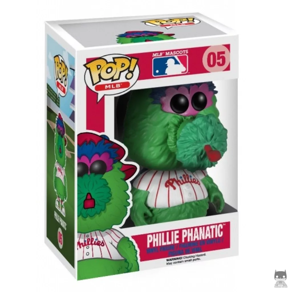Phillie Phanatic Funko Pop! figure in its box