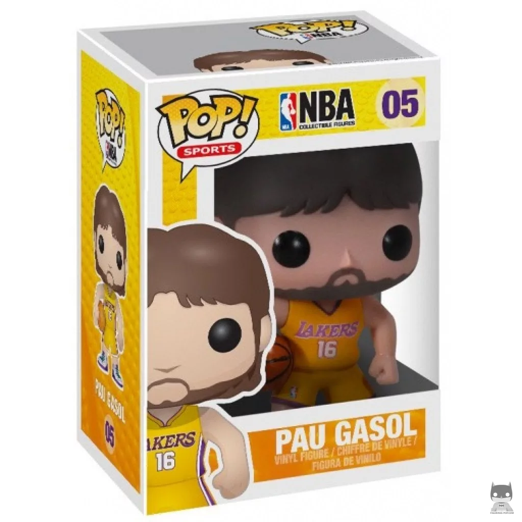Pau Gasol Funko Pop! figure in its box