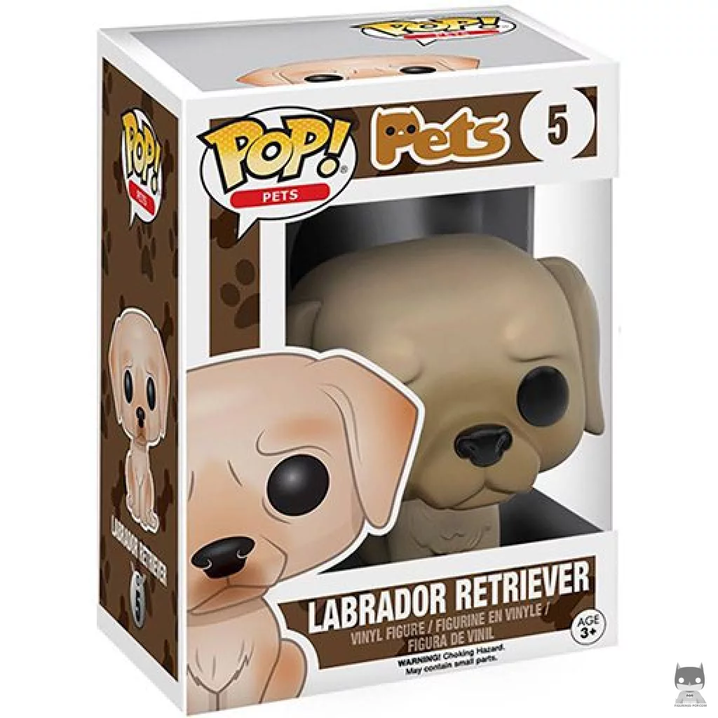 Labrador Retriever Funko Pop! figure in its box