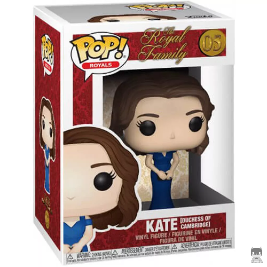 Duchess of Cambridge Kate Middleton Funko Pop! figure in its box