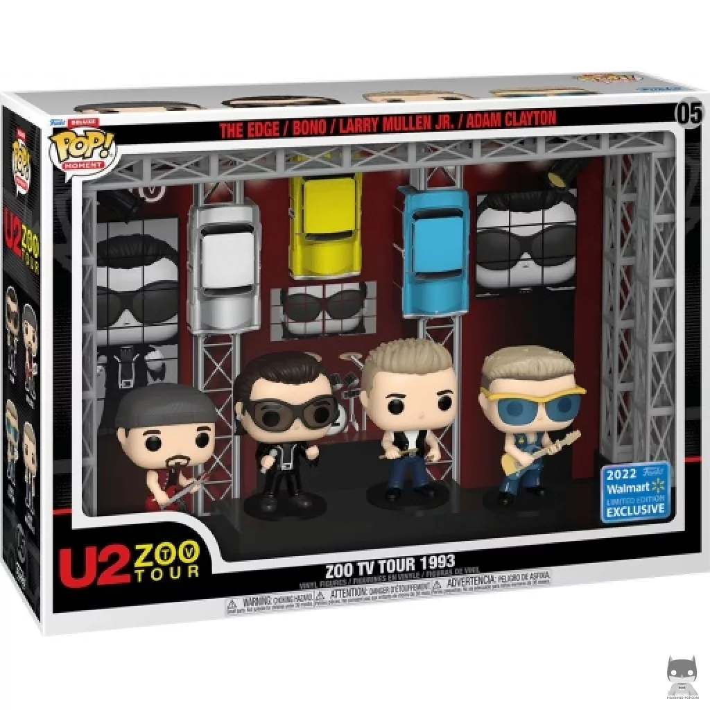 U2: Zoo TV Tour 1993 Funko Pop! figure in its box