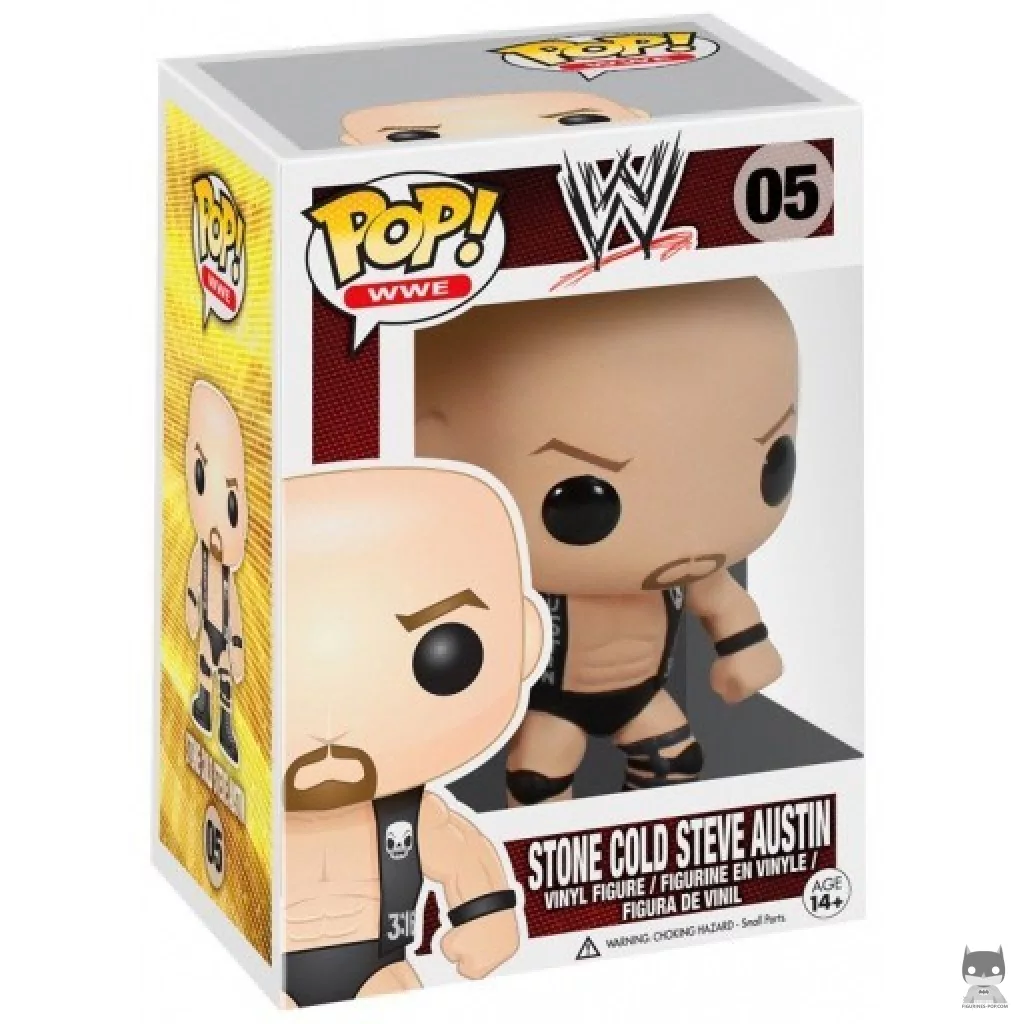 Stone Cold Steve Austin Funko Pop! figure in its box