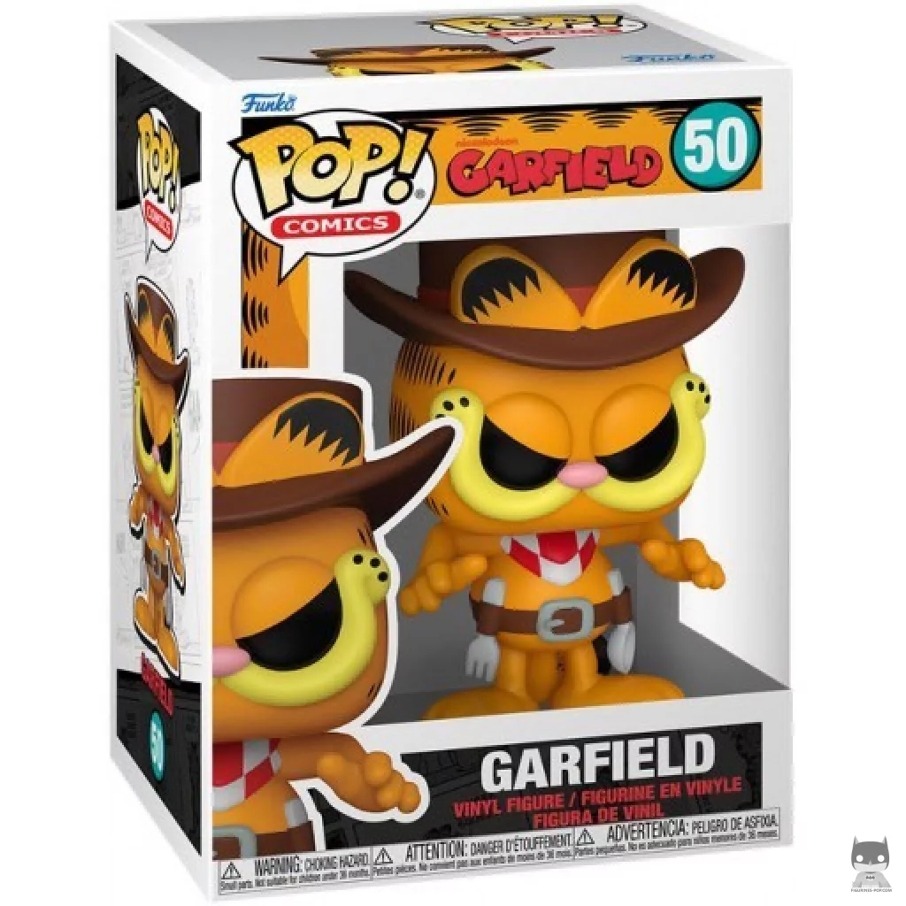 Garfield (Cowboy) Funko Pop! figure in its box