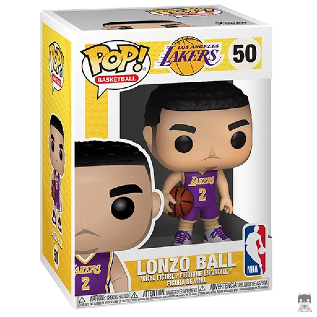 Lonzo Ball Funko Pop! figure in its box