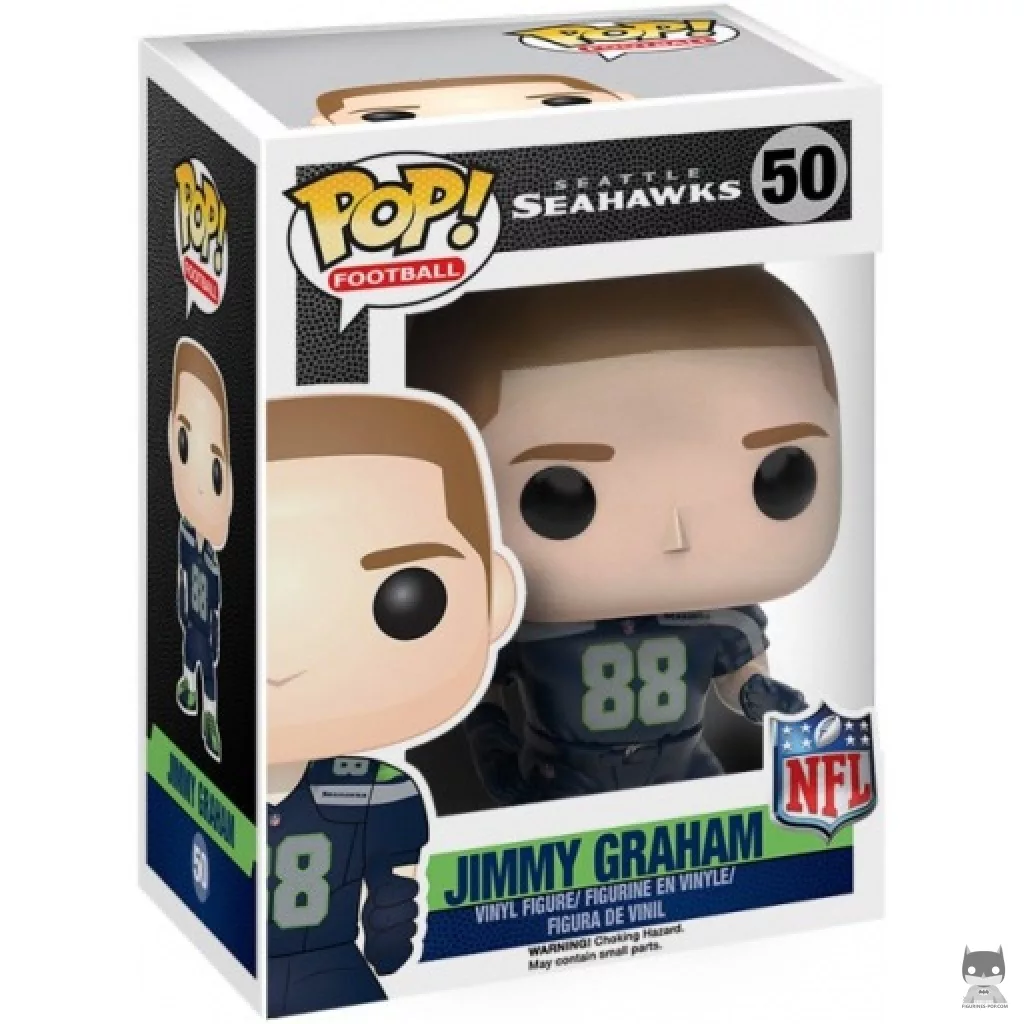 Jimmy Graham Funko Pop! figure in its box