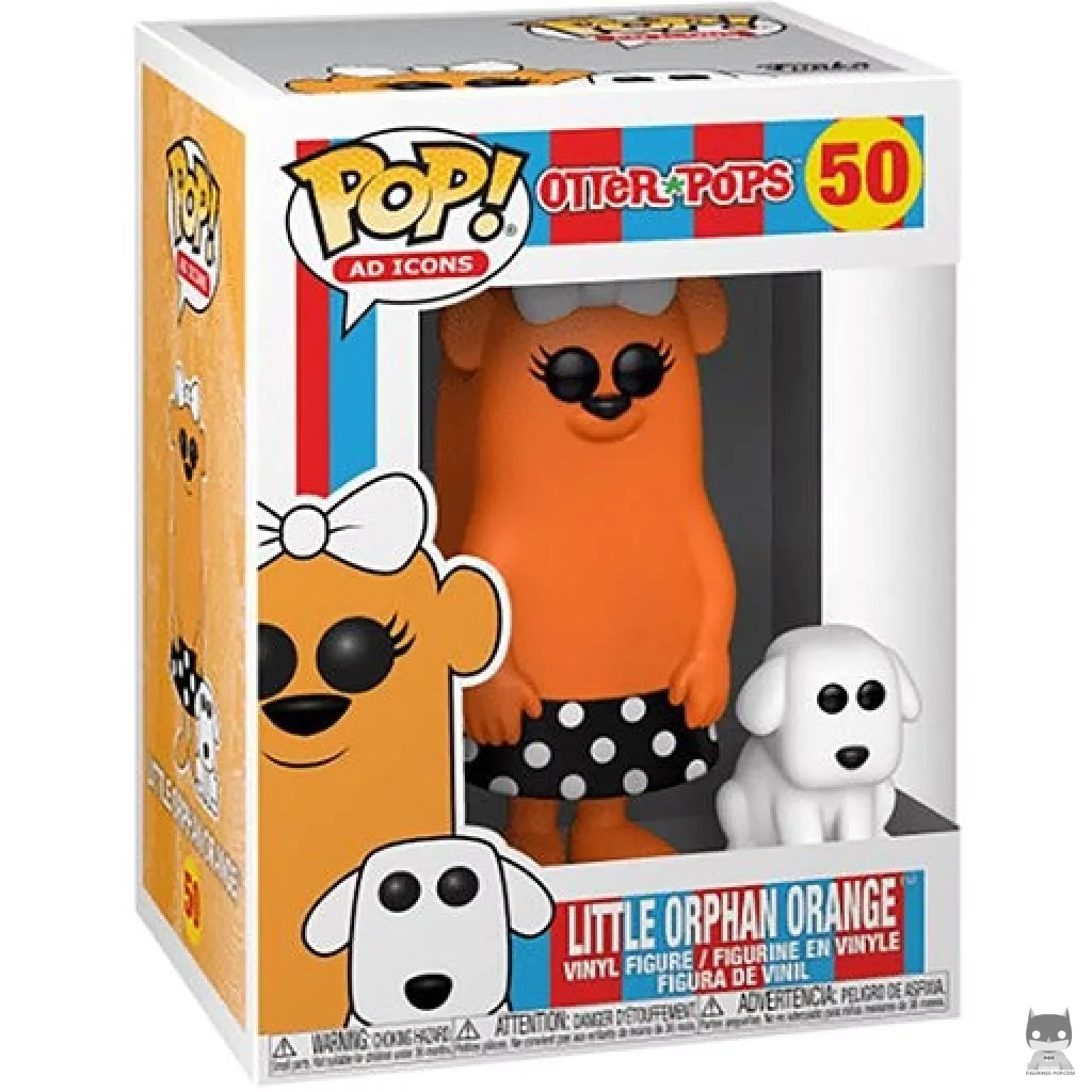 Little Orphan Orange Funko Pop! figure in its box