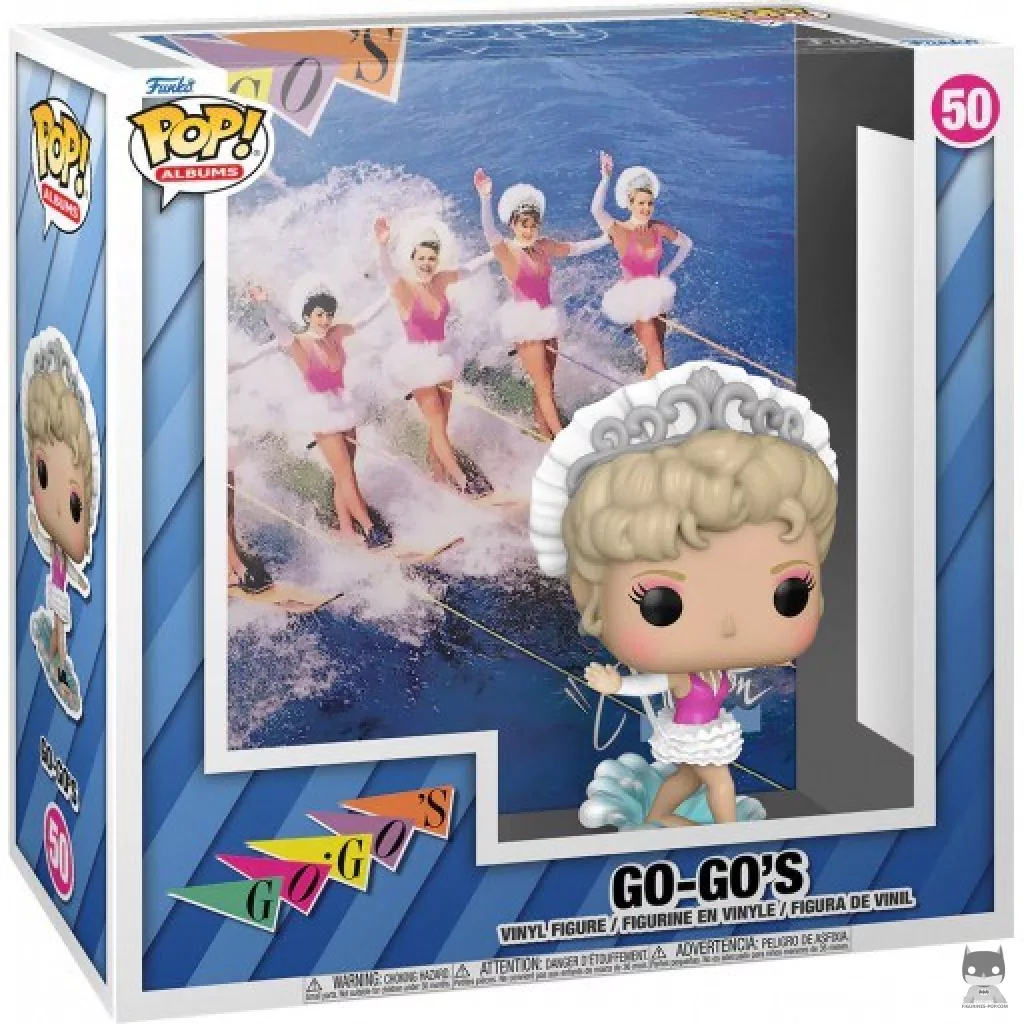 The Go-Go'S Vacation Funko Pop! figure in its box