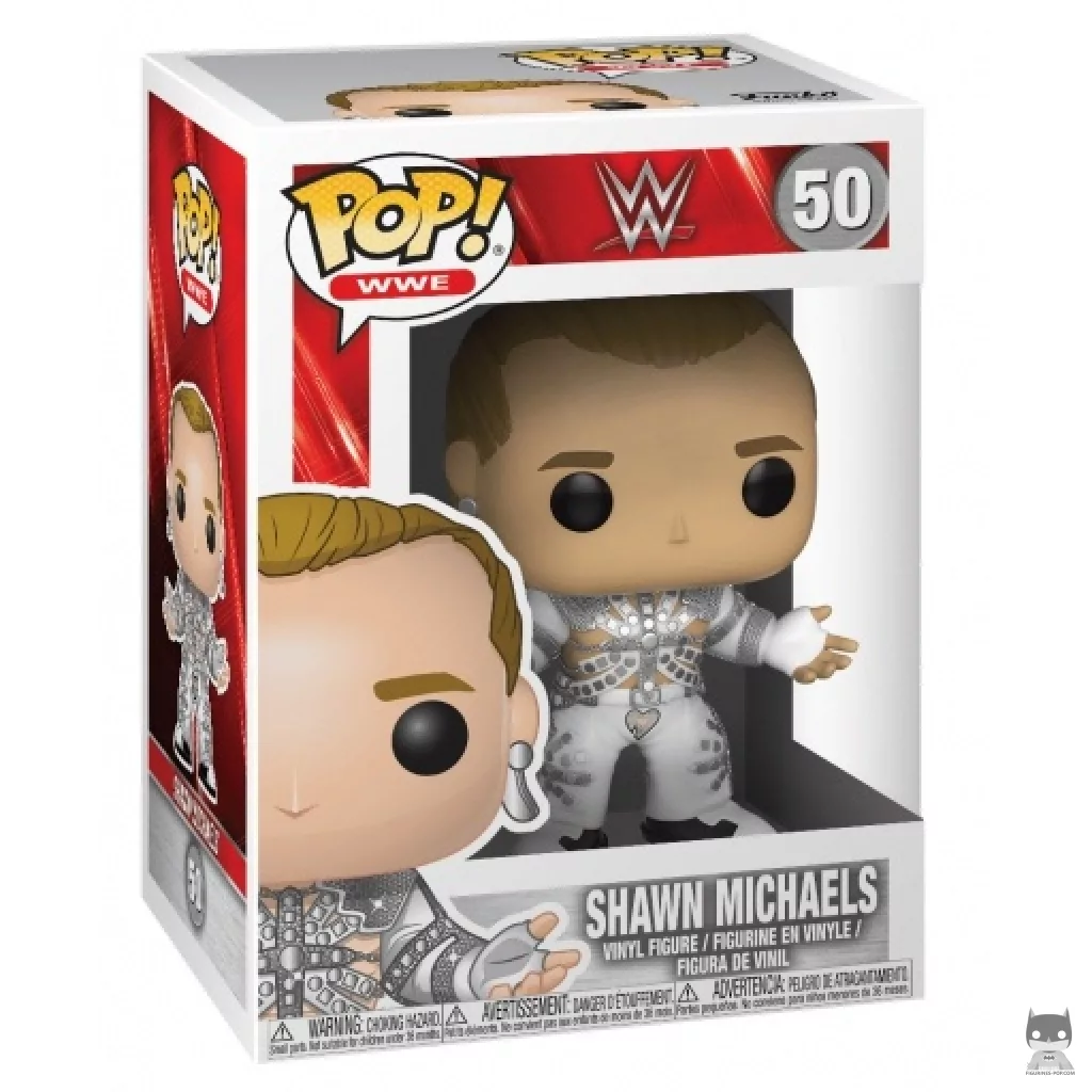 Shawn Michaels Funko Pop! figure in its box