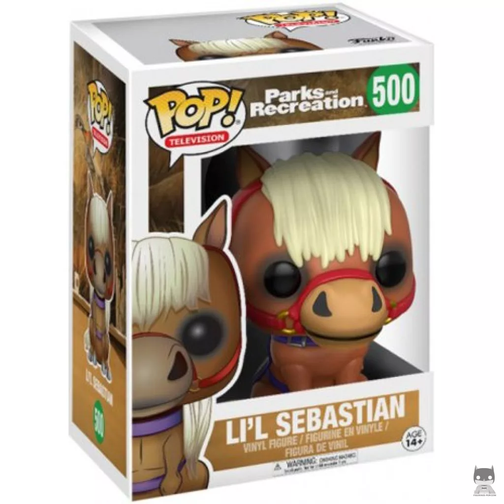 Li'l Sebastian Funko Pop! figure in its box