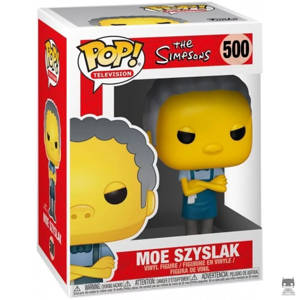 Moe Szyslak Funko Pop! figure in its box