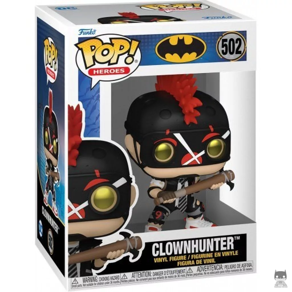 Clownhunter (Batman War Zone) Funko Pop! figure in its box
