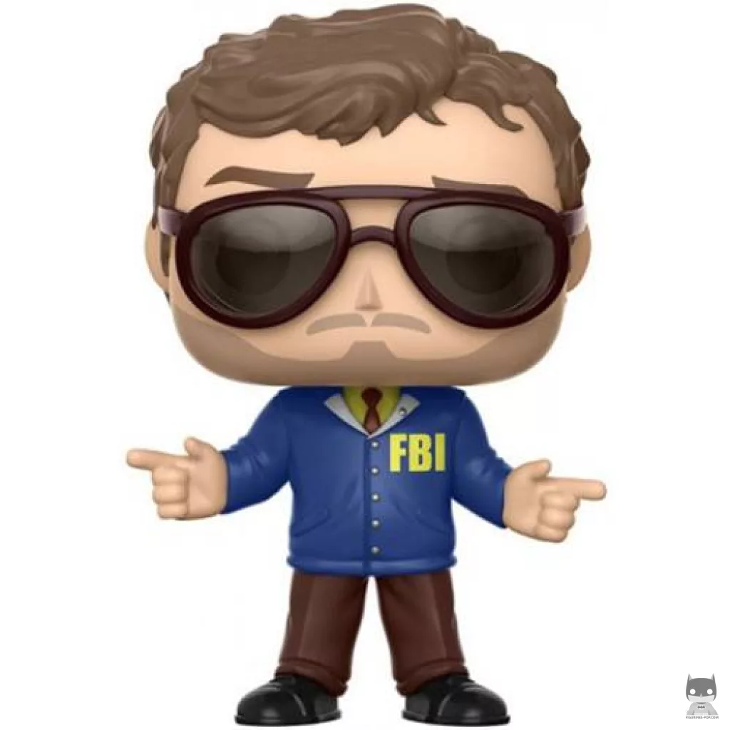Andy Dwyer (as Bert Macklin) Funko Pop! figure (Parks and Recreation)