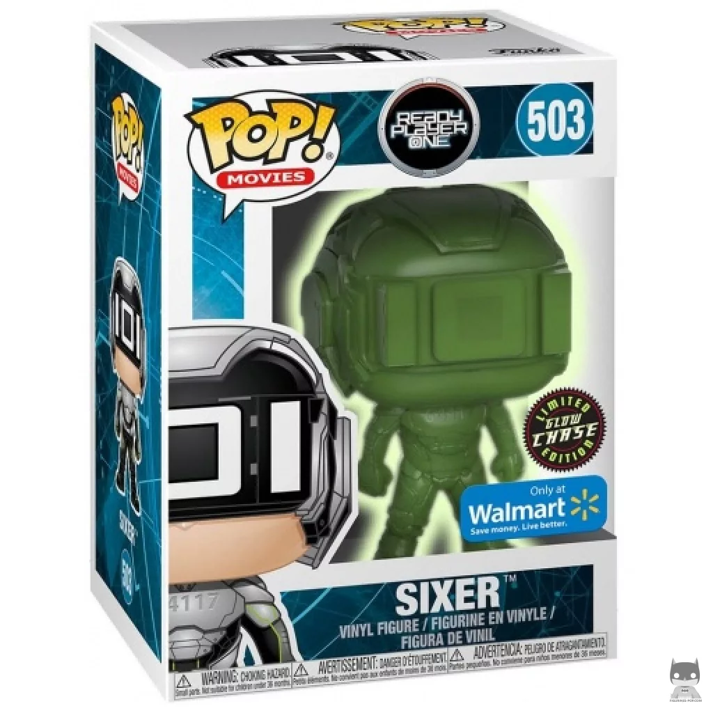 Sixer (Green) (Chase) Funko Pop! figure in its box