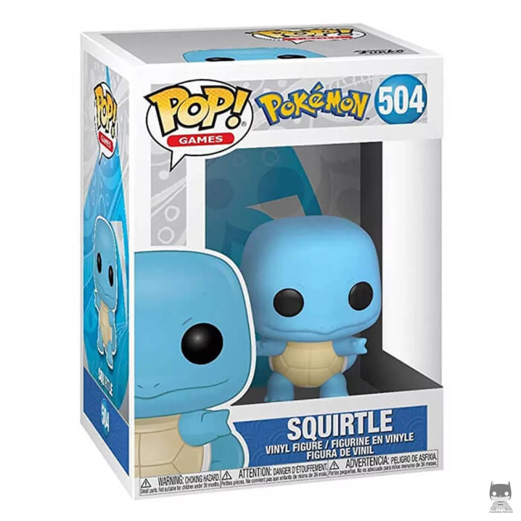 Squirtle Funko Pop! figure in its box