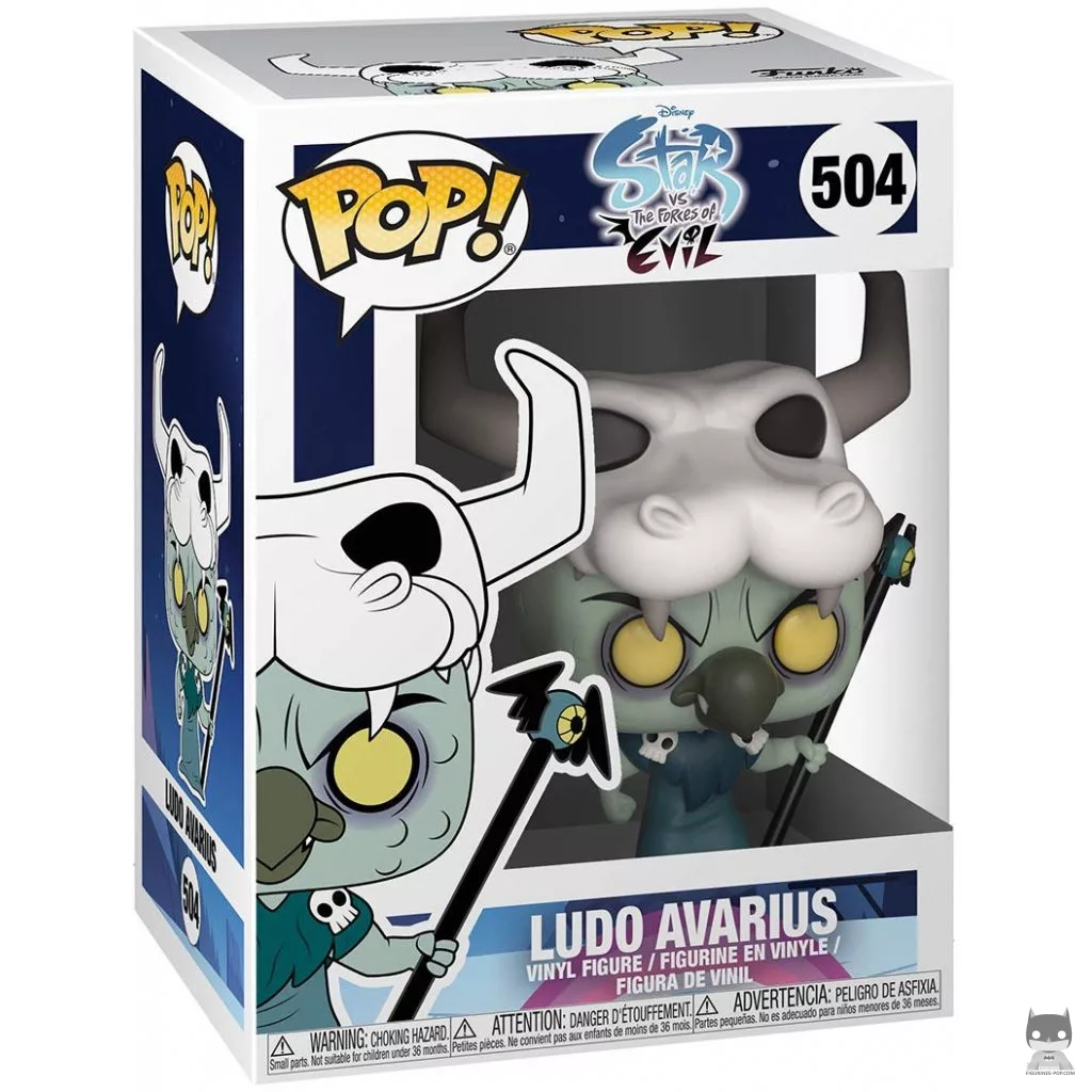 Ludo Avarius Funko Pop! figure in its box