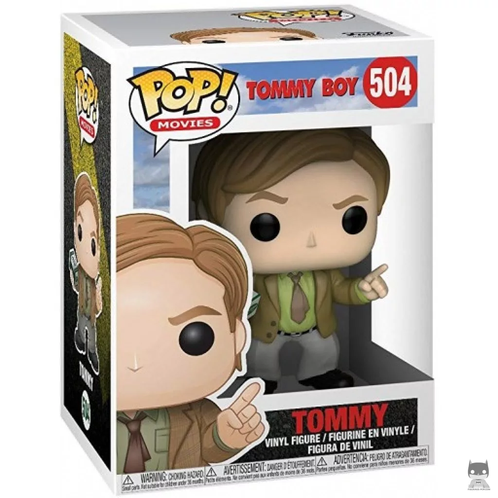 Tommy Funko Pop! figure in its box