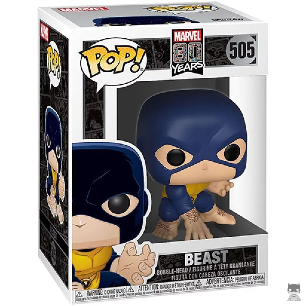 Beast Funko Pop! figure in its box