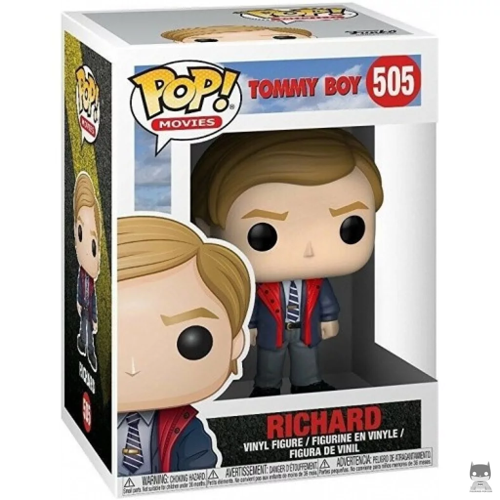 Richard Funko Pop! figure in its box