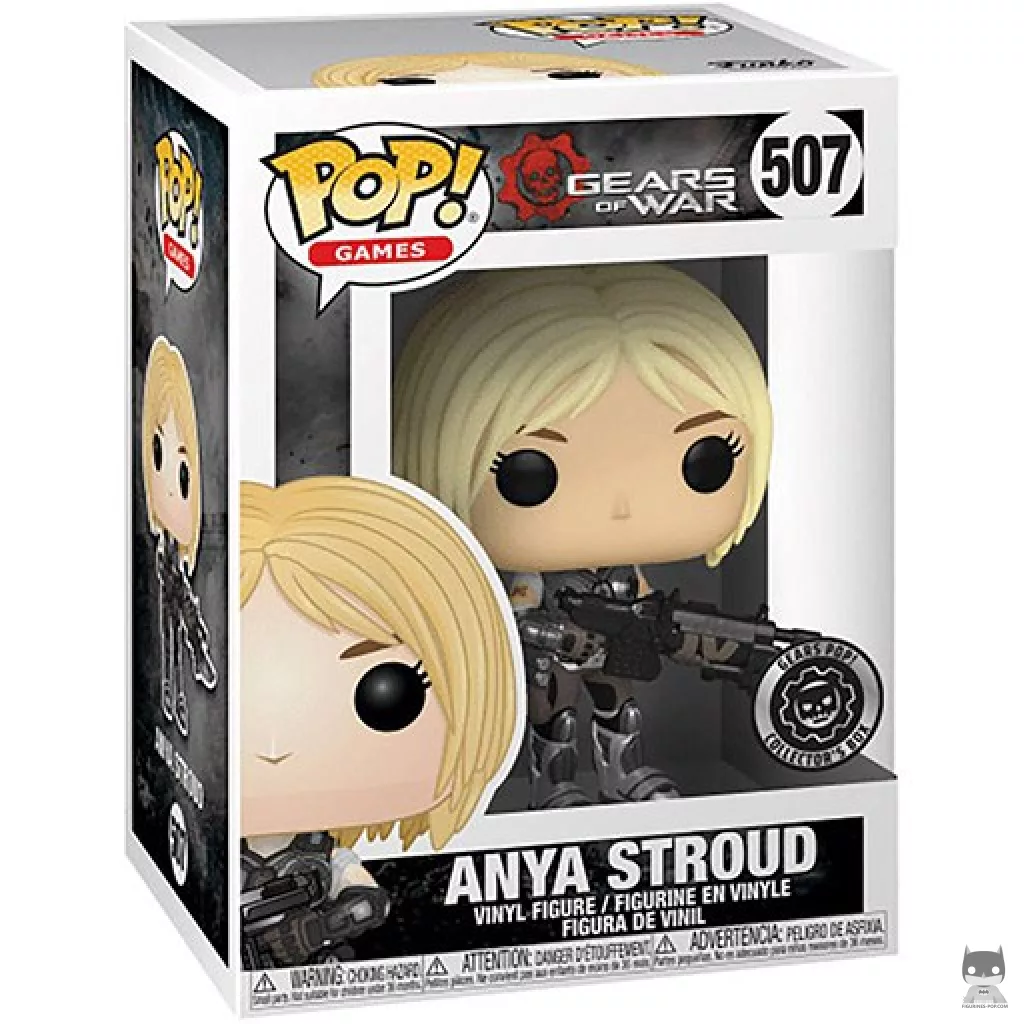 Anya Stroud Funko Pop! figure in its box