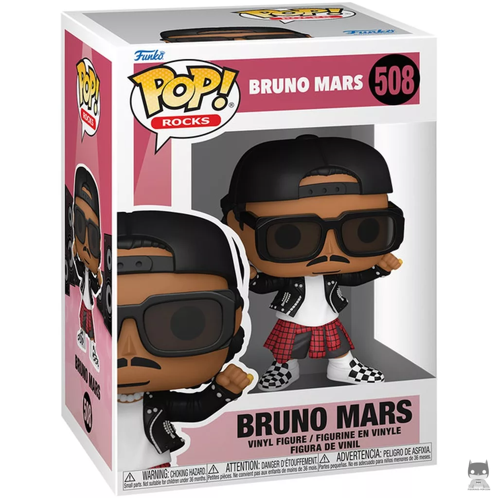 Bruno Mars (APT.) Funko Pop! figure in its box
