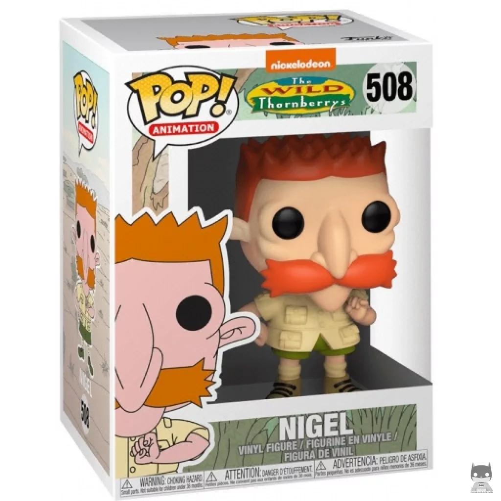 Nigel Thornberry Funko Pop! figure in its box