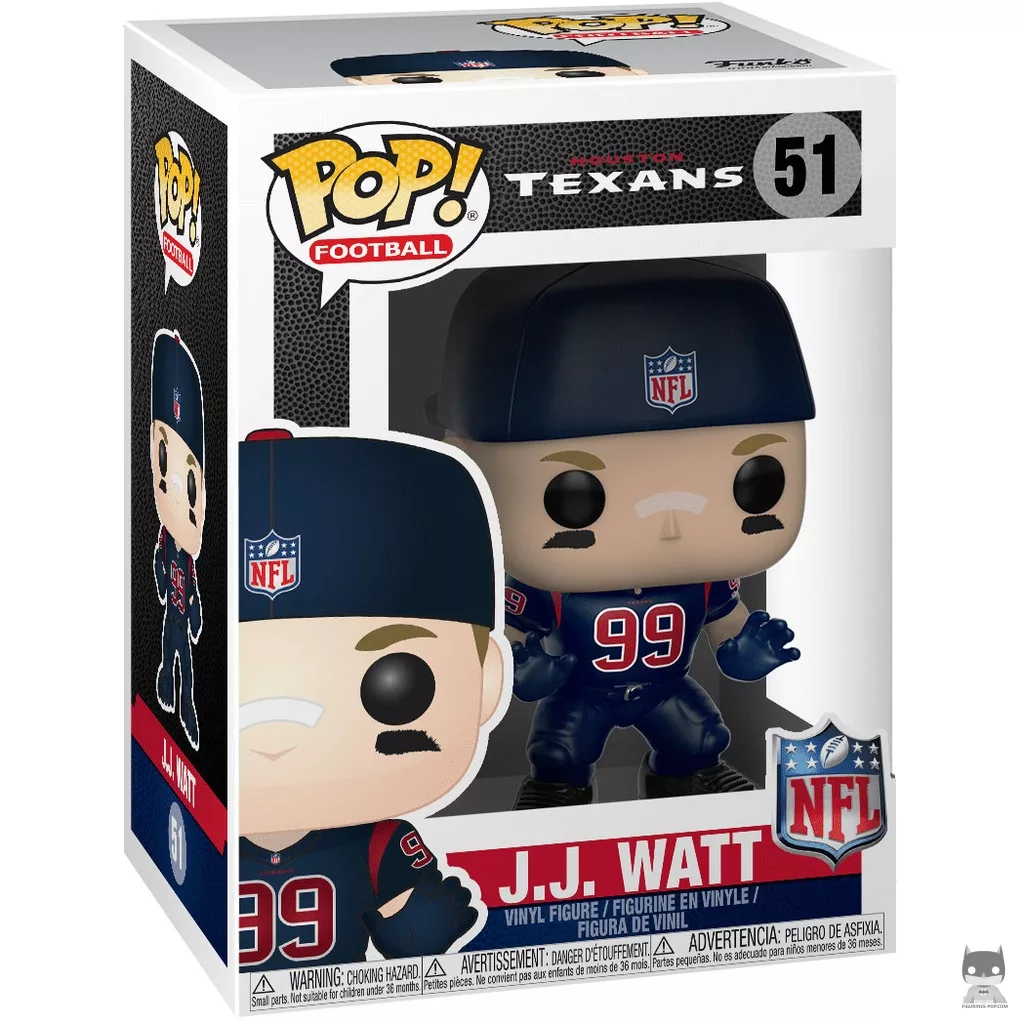 JJ Watt Funko Pop! figure in its box